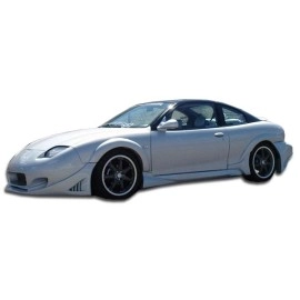 Duraflex 105592 - Millenium Wide Body Front Fender Flares For 1995-2002 Pontiac Sunfire - 2 Piece