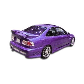 Duraflex 101733 - AVG Rear Bumper Cover For 1996-2000 Honda Civic - 1 Piece