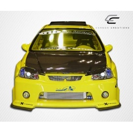 Carbon Creations 101709 - OEM Look Hood For 1996-1998 Honda Civic - 1 Piece