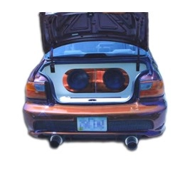 Duraflex 101806 - Kombat Rear Bumper Cover For 1997-2003 Chevrolet Malibu - 1 Piece
