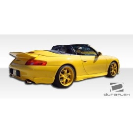 Duraflex 103750 - GT-3 Look Rear Add Ons Spat Bumper Extensions For 1999-2001 Porsche 996 - 2 Piece