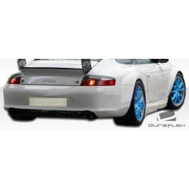 Duraflex 105409 - GT3 RSR Look Wide Body Rear Bumper Cover For 2002-2004 Porsche 996 - 1 Piece