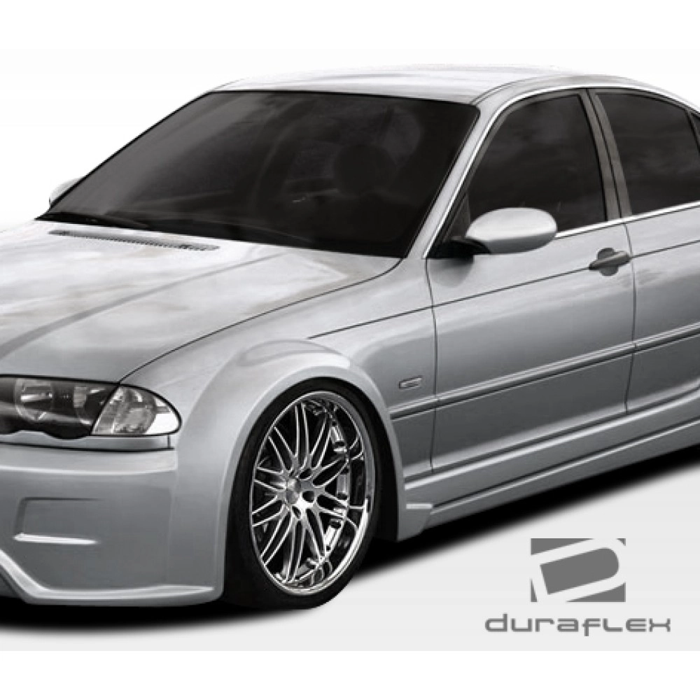 Duraflex 119525 - I-Design Wide Body Front Fender Flares For 1999-2005 BMW 3 Series - 2 Piece