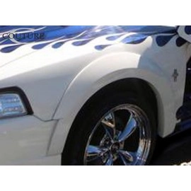 Couture 104786 - Polyurethane Demon Front Fender Flares For 1999-2004 Ford Mustang - 2 Piece