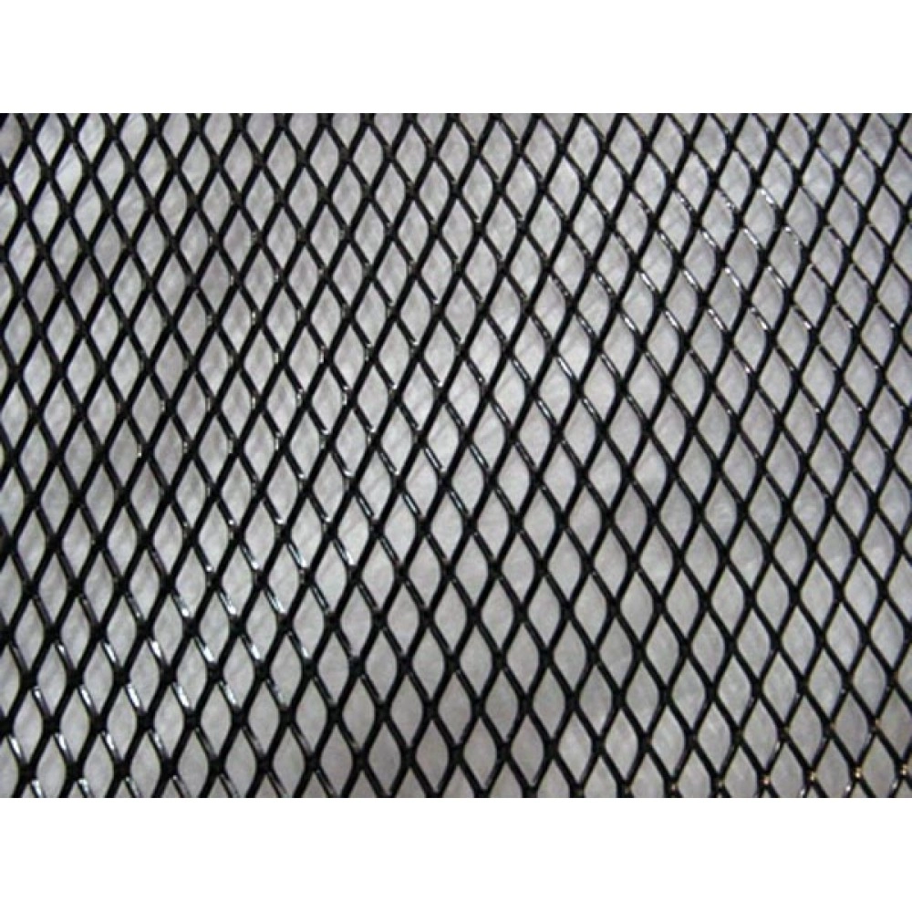 Extreme Dimensions 103225 - 30" x 15" Diamond Cut Black Mesh Grille - 2 Piece