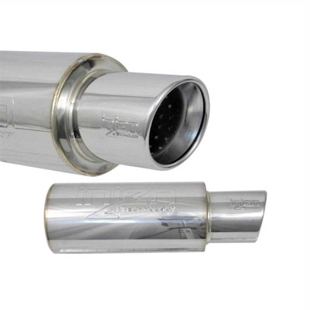 Injen SES300C - 76mm Universal Muffler w/ Tip Injen SES300C - 76mm Universal Muffler w/ Tip
