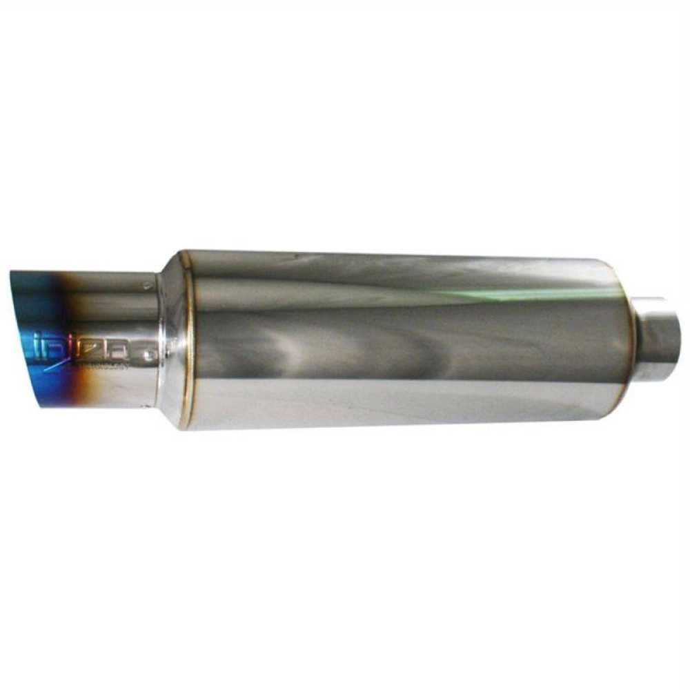 Injen SES300TT - 76mm Universal Muffler w/ Titanium Burnt Tip Injen SES300TT - 76mm Universal Muffler w/ Titanium Burnt Tip