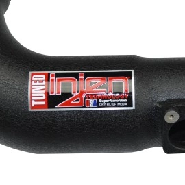 Injen PF2057WB - PF Series Cold Air Intake System w/ Rotomolded Air Filter Housing (Wrinkle Black)