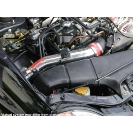 Injen RD1200WR - RD Series Cold Air Intake System (Wrinkle Red)