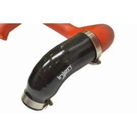 Injen SES1573ICPWR - SES Intercooler Pipes (Wrinkle Red)