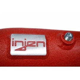 Injen SES1582ICPWR - SES Intercooler Pipes (Wrinkle Red)