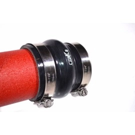 Injen SES1582ICPWR - SES Intercooler Pipes (Wrinkle Red)