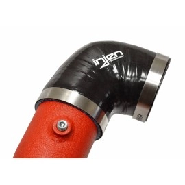 Injen SES7300ICPWR - SES Intercooler Pipes (Wrinkle Red)
