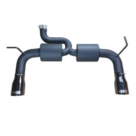 Injen SES5004BLK - Dual Exhaust System (Black)