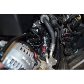 Injen SES1128ICPWR - SES Intercooler Pipes (Wrinkle Red)