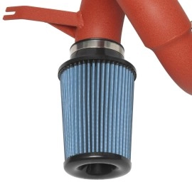 Injen SP1350WR - SP Series Short Ram Cold Air Intake System (Wrinkle Red)