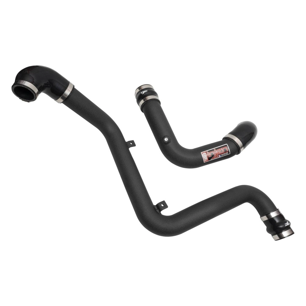 Injen SES9002ICPWB - SES Intercooler Pipes (Wrinkle Black)