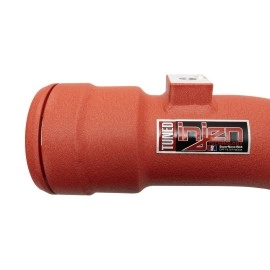 Injen SES9004ICPWR - SES Intercooler Pipes (Wrinkle Red)