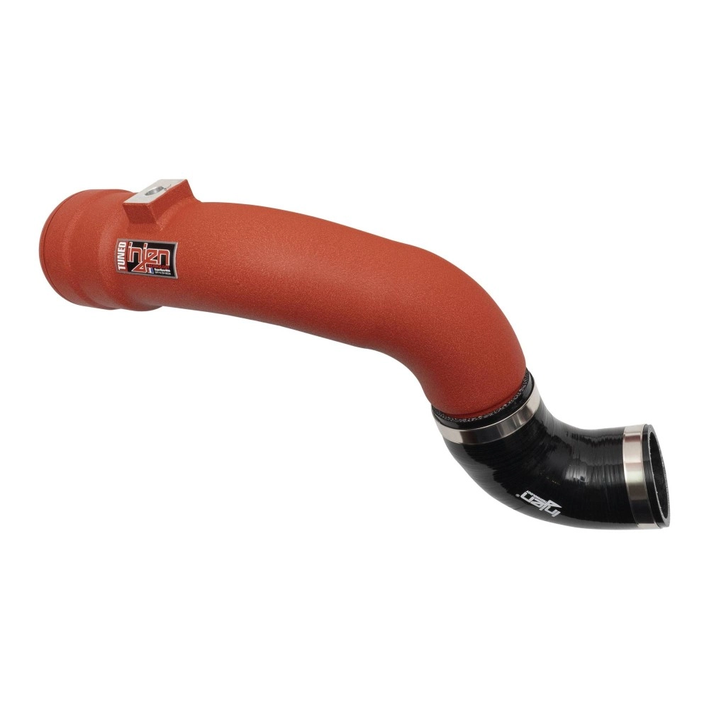 Injen SES9004ICPCWR - SES Intercooler Pipe Cold Side (Wrinkle Red)