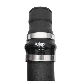 Injen SES9004ICPHWB - SES Intercooler Pipe Hot Side (Wrinkle Black)