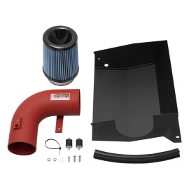 Injen PS7001WR - PS Series Cold Air Intake System (Wrinkle Red)
