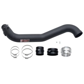 Injen SES9014ICPCWB - SES Intercooler Pipe Cold Side (Wrinkle Black)