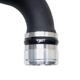 Injen SES9014ICPCWB - SES Intercooler Pipe Cold Side (Wrinkle Black)