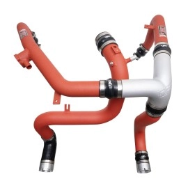 Injen SES9301ICPWR - SES Intercooler Pipes (Wrinkle Red)