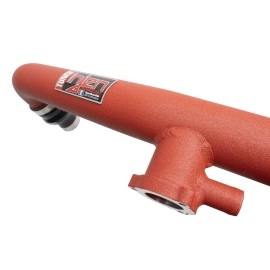 Injen SES9301ICPWR - SES Intercooler Pipes (Wrinkle Red)