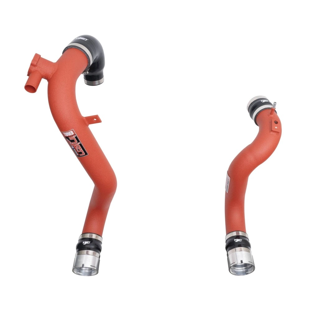 Injen SES9300ICPWR - SES Intercooler Pipes (Wrinkle Red)