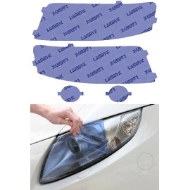 Lamin-X A001 - 2002-2005 Audi A4 B6 Headlight & Fog Light Covers