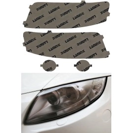 Lamin-X A001 - 2002-2005 Audi A4 B6 Headlight & Fog Light Covers