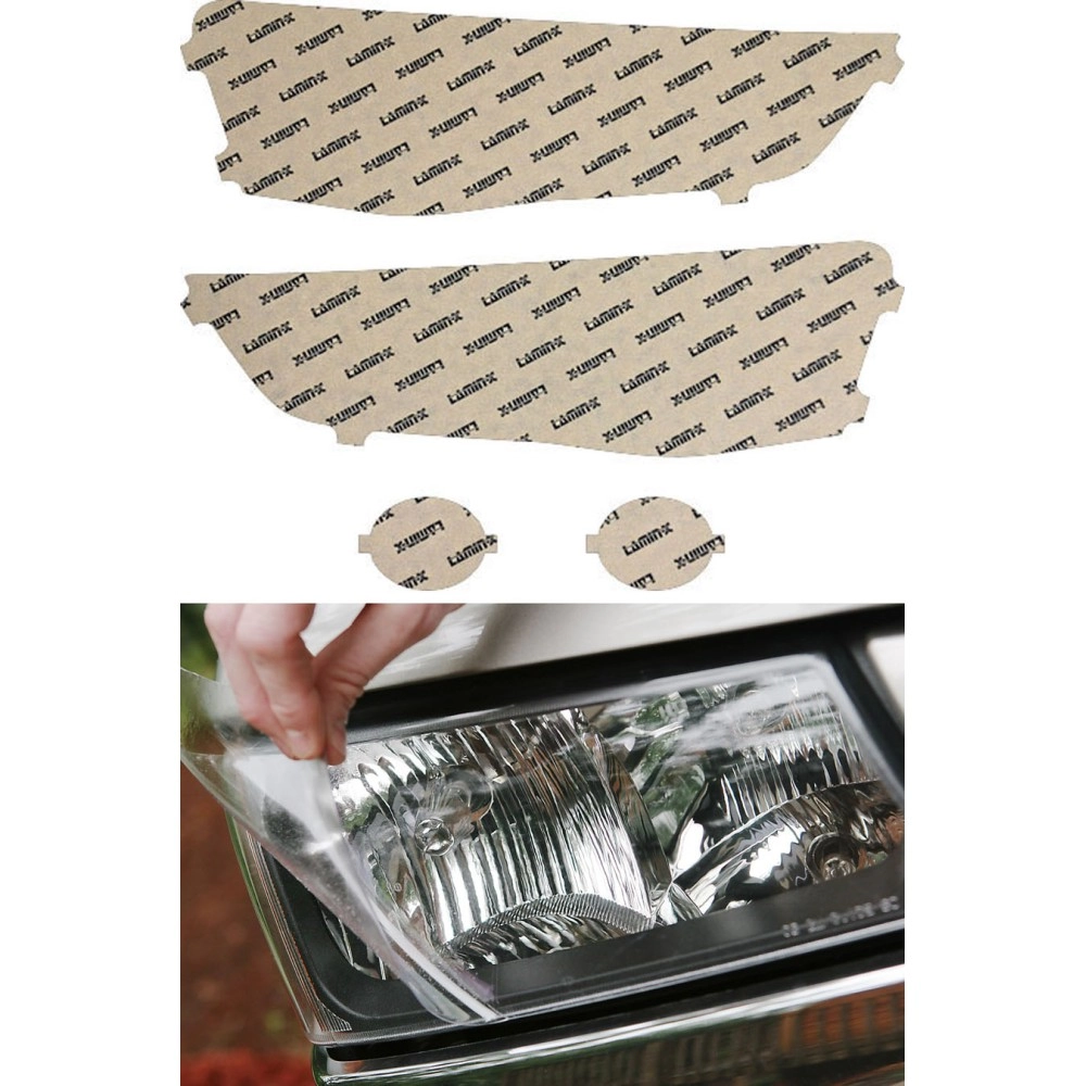Lamin-X A035 - 2013-2016 Audi Allroad Headlight & Fog Light Covers Lamin-X A035 - 2013-2016 Audi Allroad Headlight & Fog Light Covers