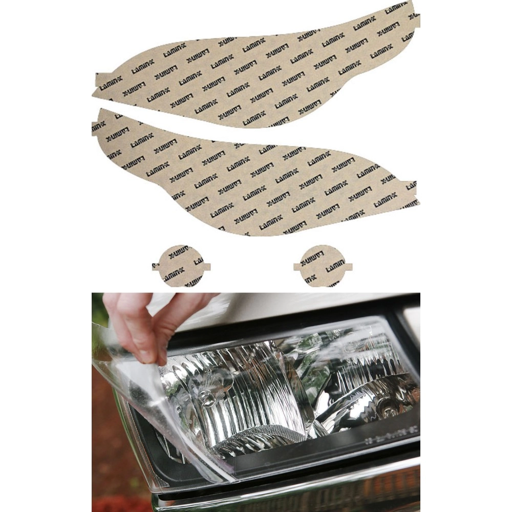 Lamin-X B017-1 - 2005-2010 BMW M5 Headlight & Fog Light Covers