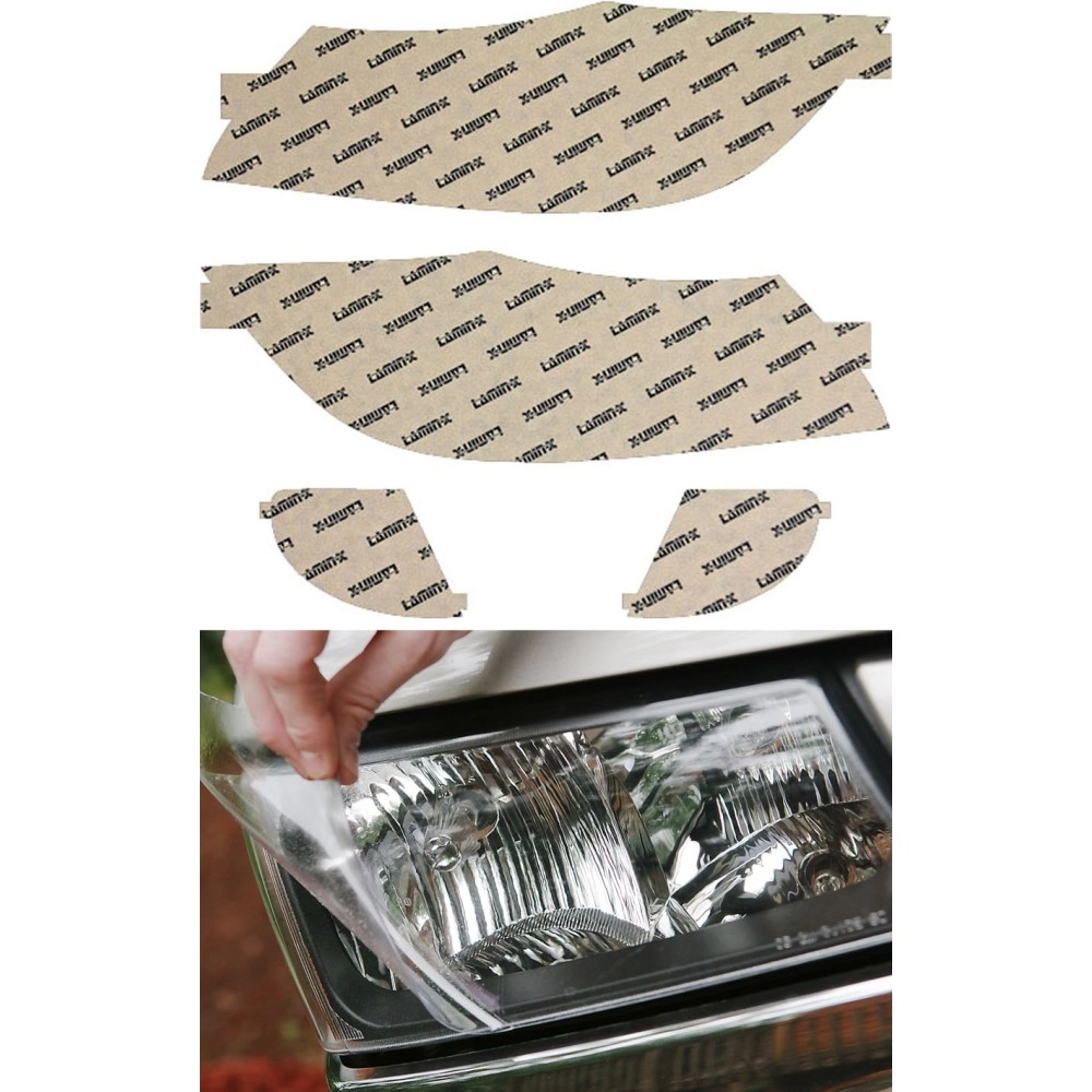 Lamin-X B029 - 2009-2011 BMW 3-Series Sedan Headlight & Fog Light Covers