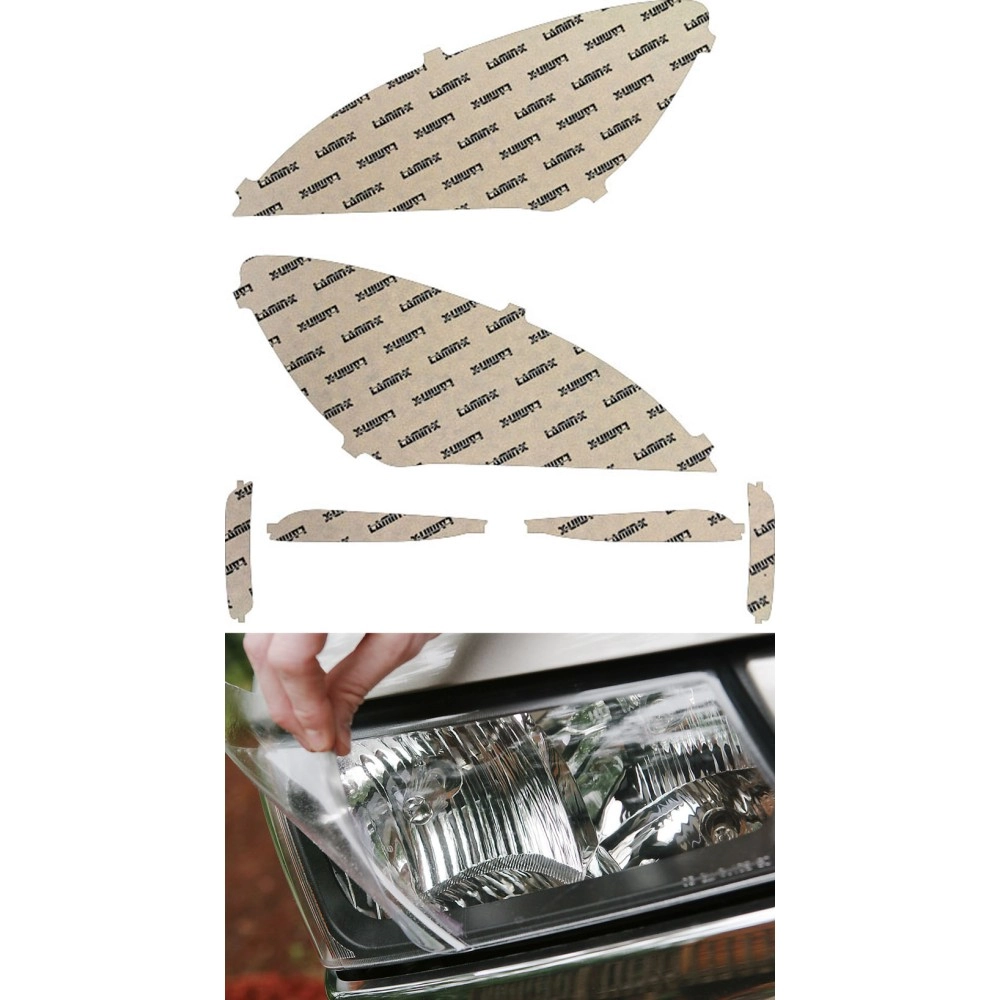 Lamin-X B040 - 2012-2014 BMW 6-Series Headlight & Fog Light Covers