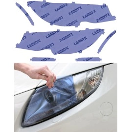 Lamin-X B077 - 2019+ BMW 3-Series M-Sport Headlight & Fog Light Covers