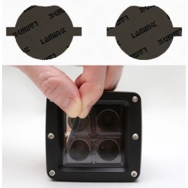 Lamin-X B402-3 - 2004-2007 BMW 5-Series Fog Light Covers