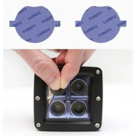 Lamin-X B429 - 2009-2011 BMW 3-Series Sedan Round Fog Light Covers