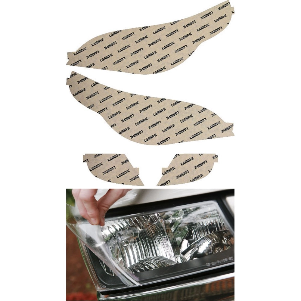 Lamin-X B517 - 2008-2010 BMW 5-Series E60 Headlight & Fog Light Covers