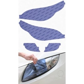 Lamin-X B517 - 2008-2010 BMW 5-Series E60 Headlight & Fog Light Covers