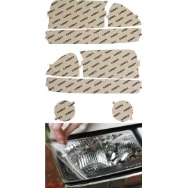 Lamin-X D004 - 2000-2004 Dodge Dakota Headlight, Fog Light & Turn Signal Covers