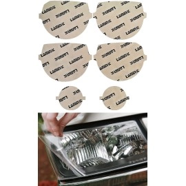 Lamin-X D018 - 2008-2014 Dodge Challenger Headlight & Fog Light Covers