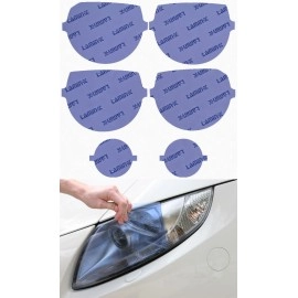 Lamin-X D018 - 2008-2014 Dodge Challenger Headlight & Fog Light Covers