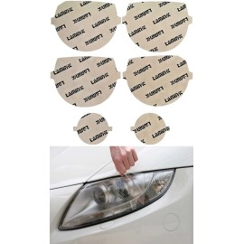 Lamin-X D018 - 2008-2014 Dodge Challenger Headlight & Fog Light Covers