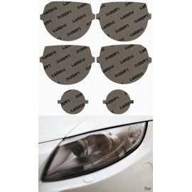 Lamin-X D018 - 2008-2014 Dodge Challenger Headlight & Fog Light Covers