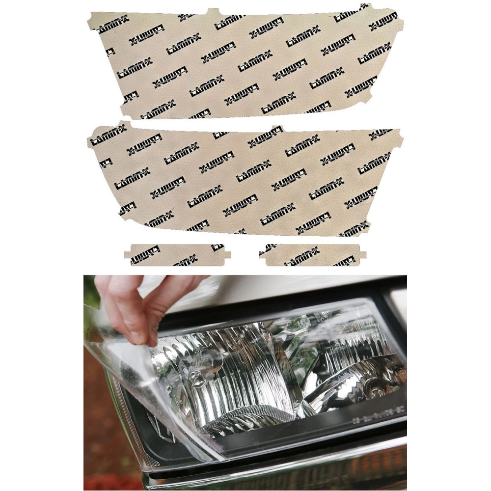 Lamin-X D034 - 2019-2024 Dodge RAM 1500 w/ Rectangle Fog Headlight & Fog Light Covers Lamin-X D034 - 2019-2024 Dodge RAM 1500 w/ Rectangle Fog Headlight & Fog Light Covers