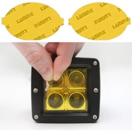 Lamin-X FT608 - 2011-2019 Fiat 500 Abarth Daytime Running Light Covers