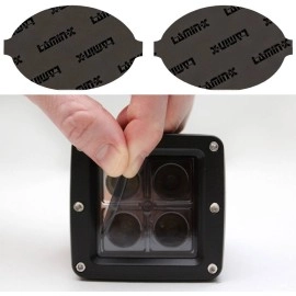 Lamin-X FT608 - 2011-2019 Fiat 500 Abarth Daytime Running Light Covers