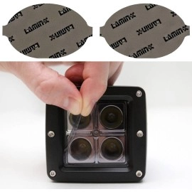 Lamin-X FT608 - 2011-2019 Fiat 500 Abarth Daytime Running Light Covers